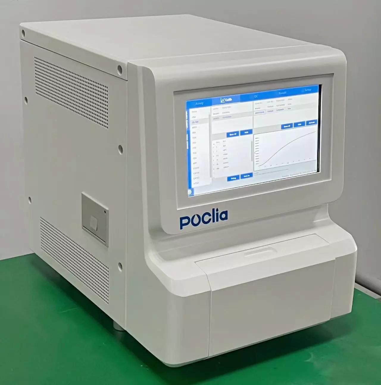 Analizador POCT CLIA en laboratorio